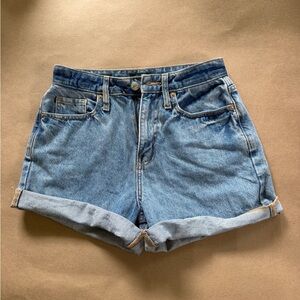 wild fable Light Blue Rolled Hem Denim Shorts
